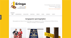 Desktop Screenshot of kledingverhuur-eringa.nl